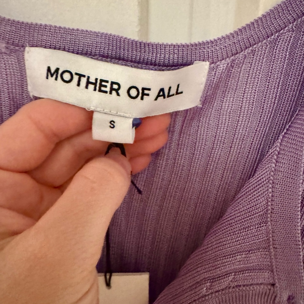 Mother Of All ‘Eline’ top in Lilac. Small. NWT - Picture 4 of 6